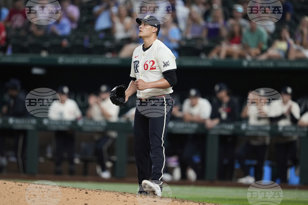 Braves Rangers Baseball
