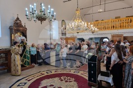 Яхиново - патриарх Даниил - обновление на храм „Света Петка“