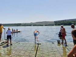 Свищов - река Дунав - масово преплуване