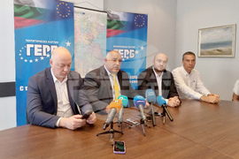 Бургас - Бойко Борисов, Росен Желязков, Георги Георгиев - брифинг
