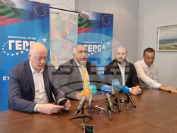 Бургас - Бойко Борисов, Росен Желязков, Георги Георгиев - брифинг