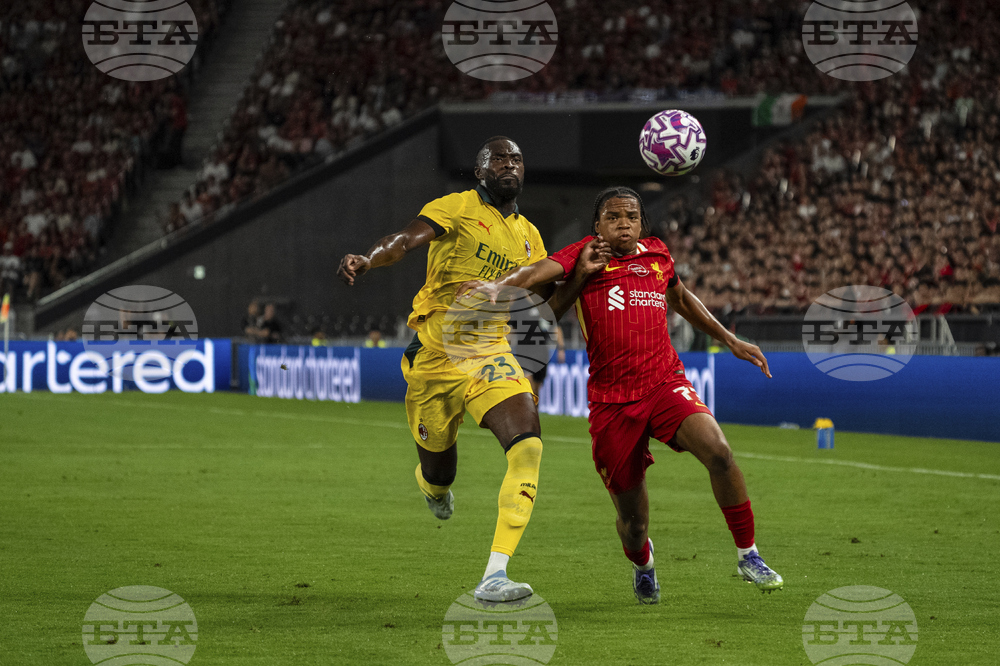 Hong Kong Soccer Liverpool AC Milan