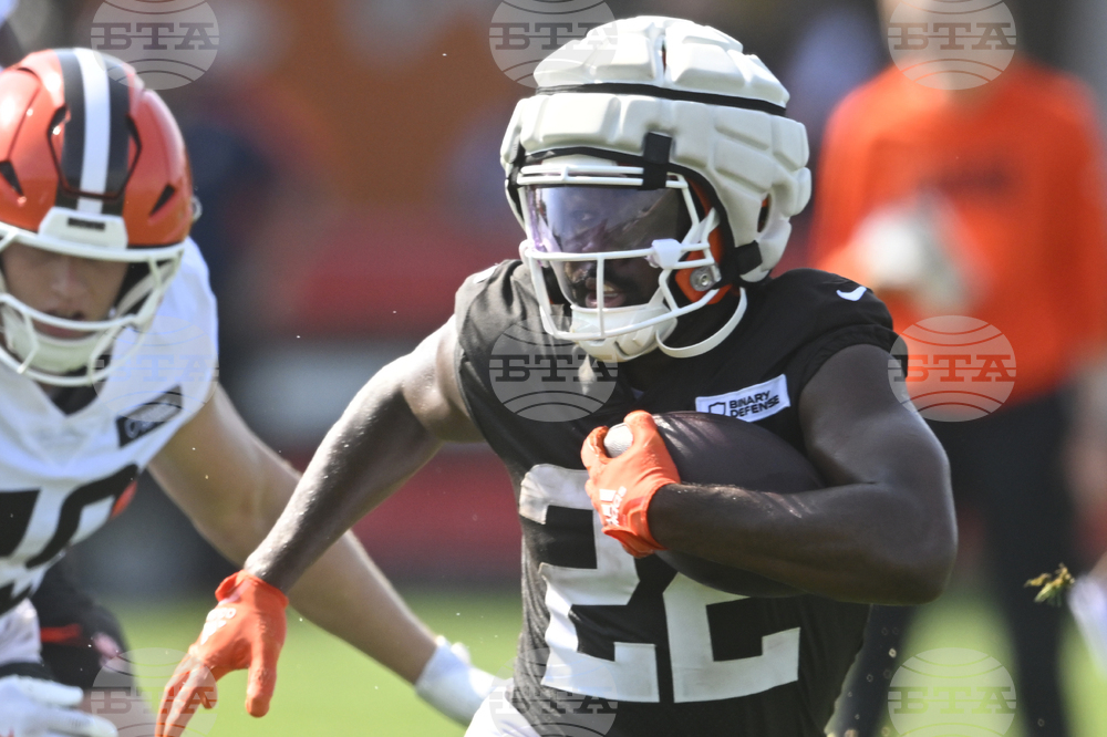 Browns Camp Football