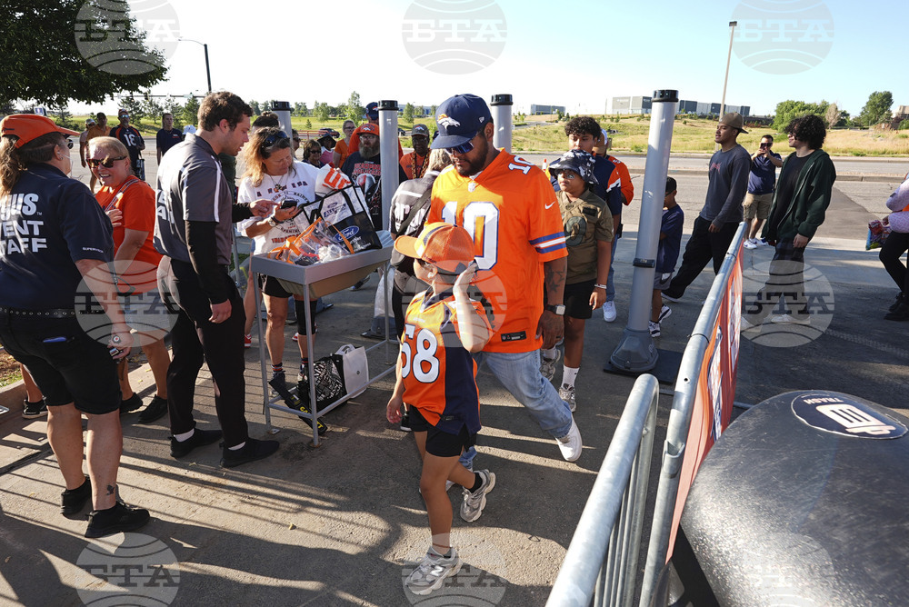 Broncos Camp Football