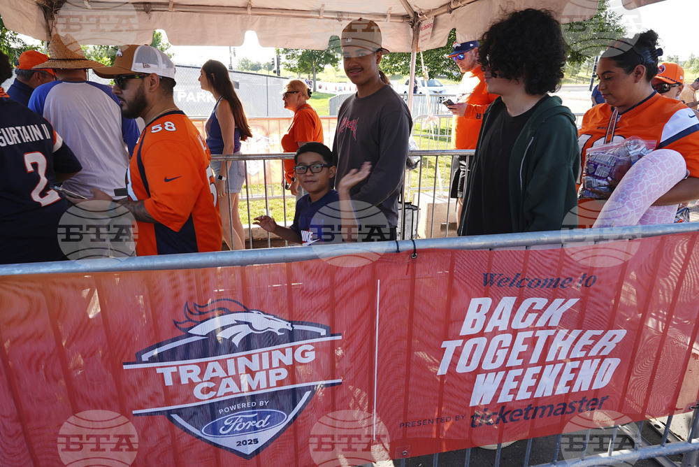 Broncos Camp Football