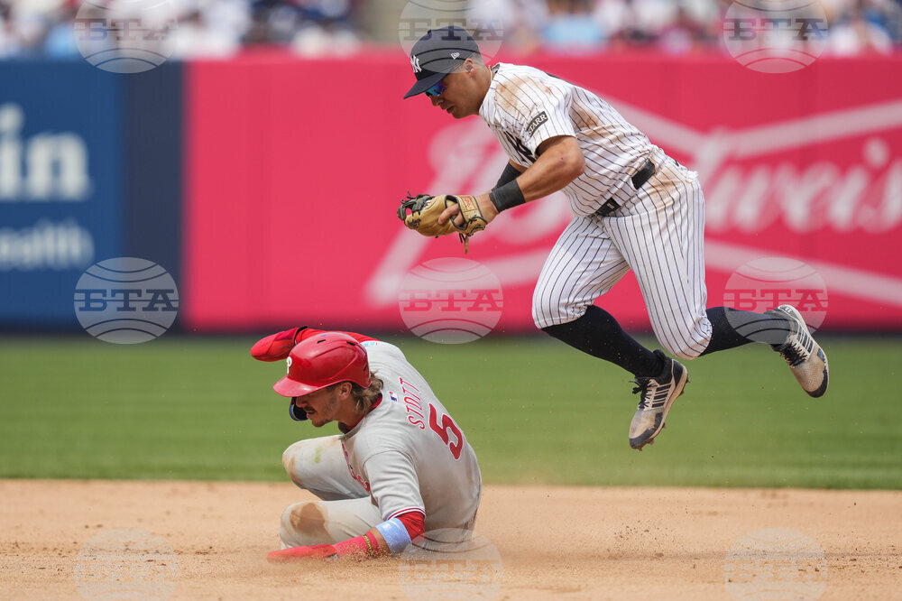 Phillies Yankees Baseball