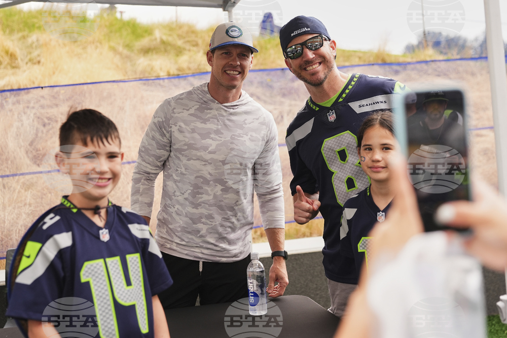 Seahawks Camp Football