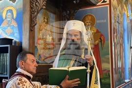 Самоков - храм „Свети Панталеймон“ - патрирах Даниил - литургия