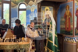 Самоков - храм „Свети Панталеймон“ - патрирах Даниил - литургия