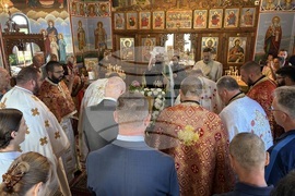 Самоков - храм „Свети Панталеймон“ - патрирах Даниил - литургия