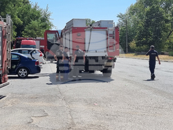 Село Лесово - пожар - брифинг