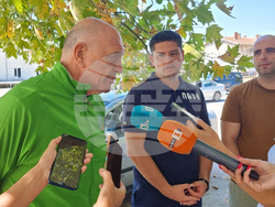 Село Лесово - пожар - брифинг