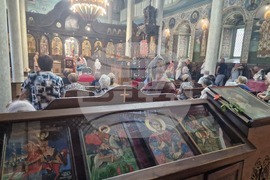Търговище - храм „Св. Успение Богородично“ - неделна служба