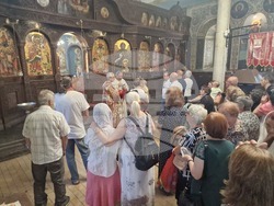 Търговище - храм „Св. Успение Богородично“ - неделна служба