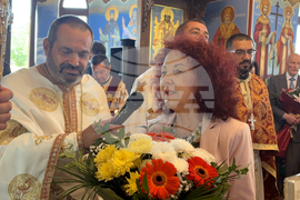 Самоков - храм „Свети Панталеймон“ - патрирах Даниил - литургия