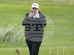 APTOPIX Trump Scotland