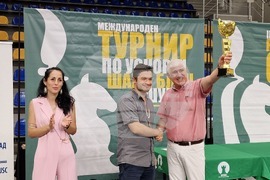 Шумен - Международен турнир по ускорен шахмат и блиц Опен "Шумен" - награждаване