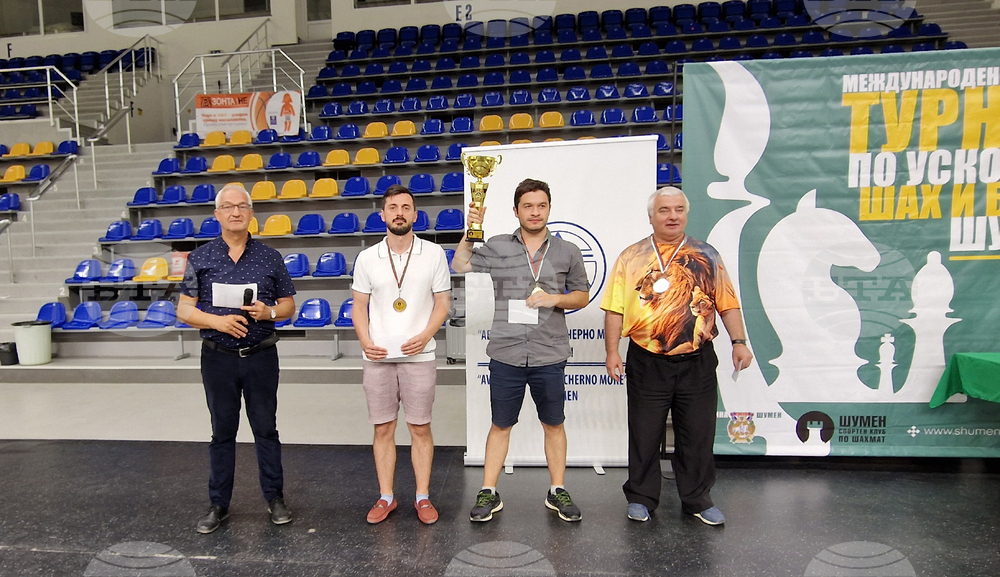 Гросмайстор Мартин Петров стана шампион в състезанието по рапид на международния турнир по ускорен шахмат и блиц в Шумен