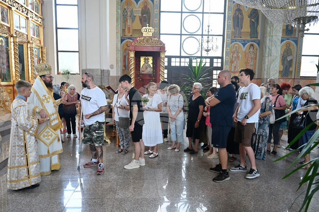 Светите Седмочисленици преведоха богослужението на български език, каза Видинският митрополит Пахомий в Монтана 