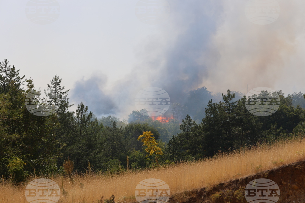 Симитли - пожар