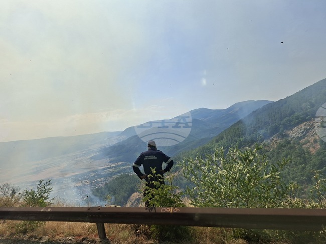 Троян-Кърнаре - пожар