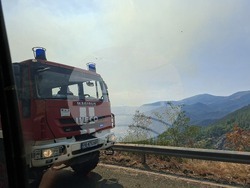 Троян-Кърнаре - пожар