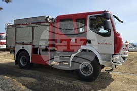 Село Илинденци - пожар