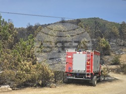 Село Илинденци - пожар