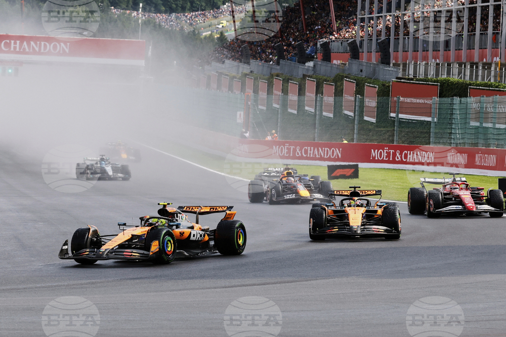 Belgium F1 GP Auto Racing