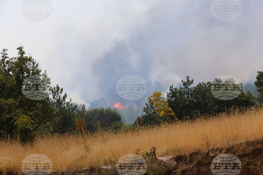 Симитли - пожар