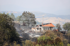 Симитли - пожар