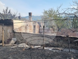 Симитли - пожар