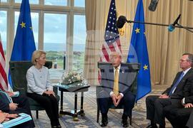 Тръмп и Фон дер Лайен