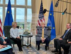 Тръмп и Фон дер Лайен