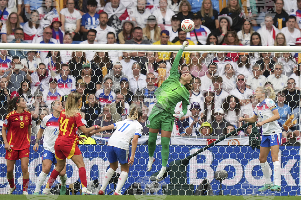Euro 2025 Final England Spain Soccer