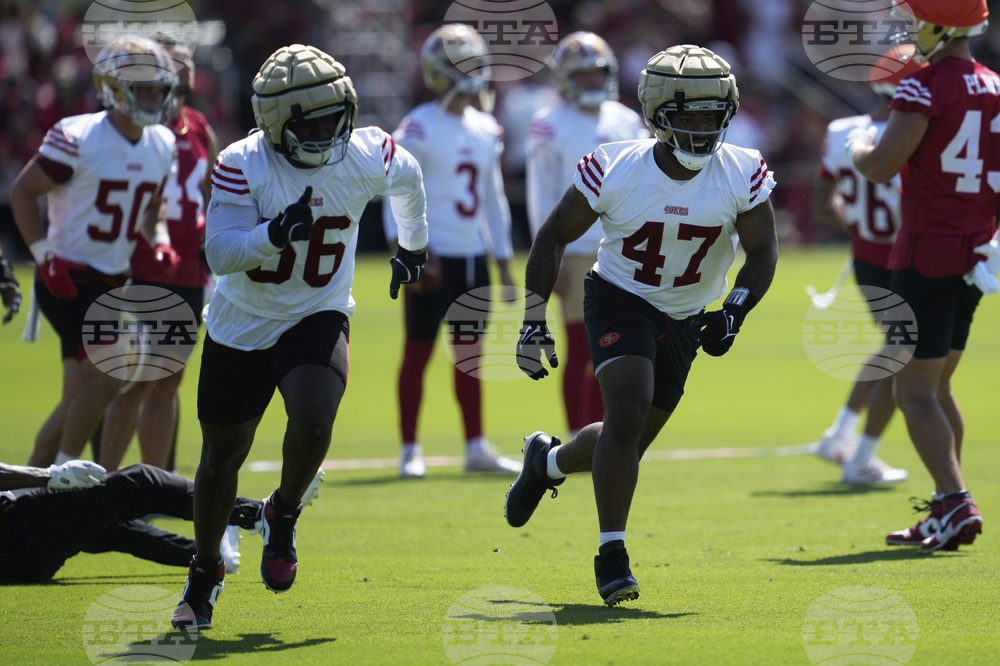 49ers Camp Football
