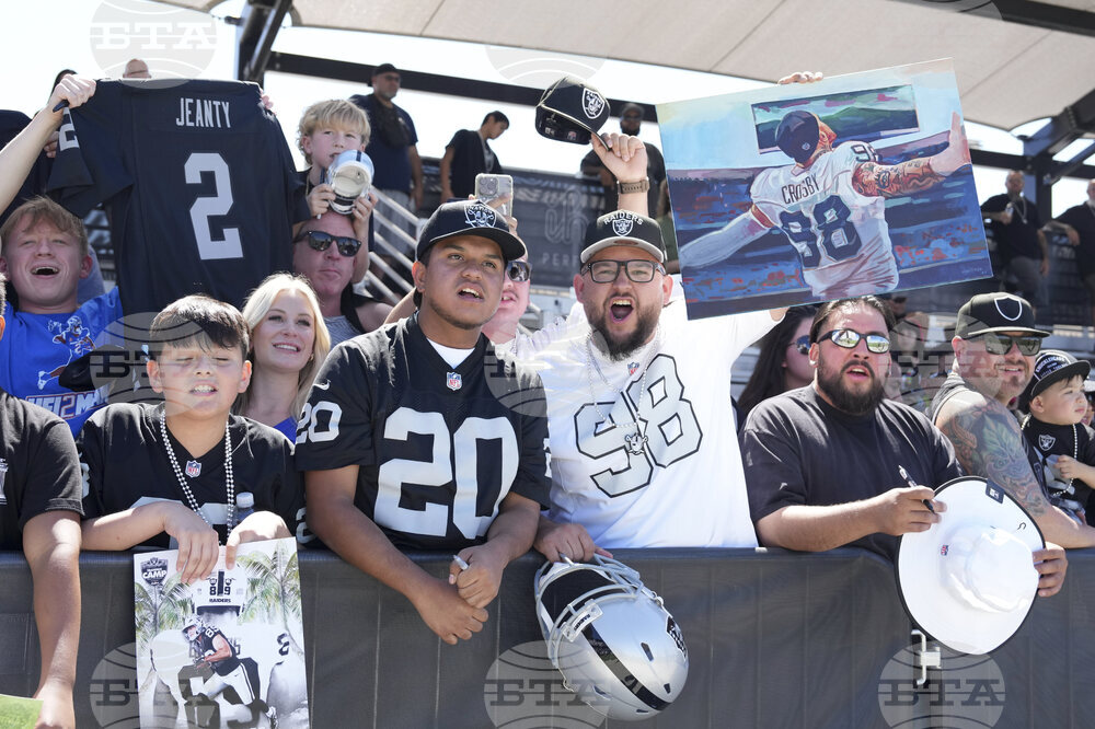 Raiders Camp Football