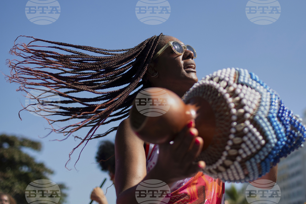 APTOPIX Brazil Black Women's March