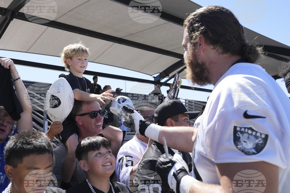 Raiders Camp Football