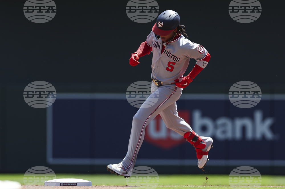 Nationals Twins Baseball