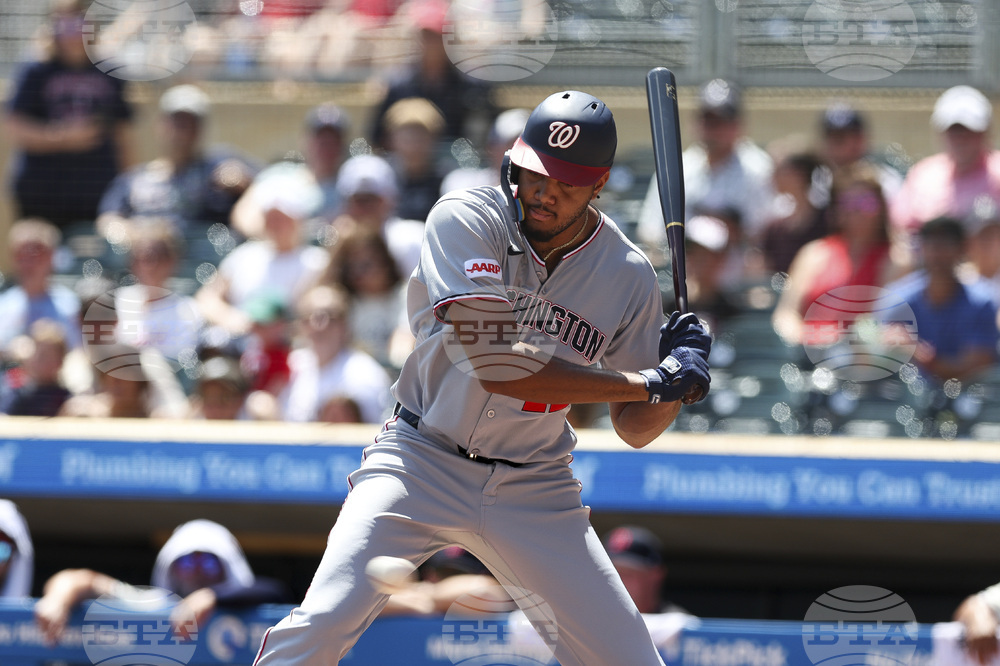 Nationals Twins Baseball