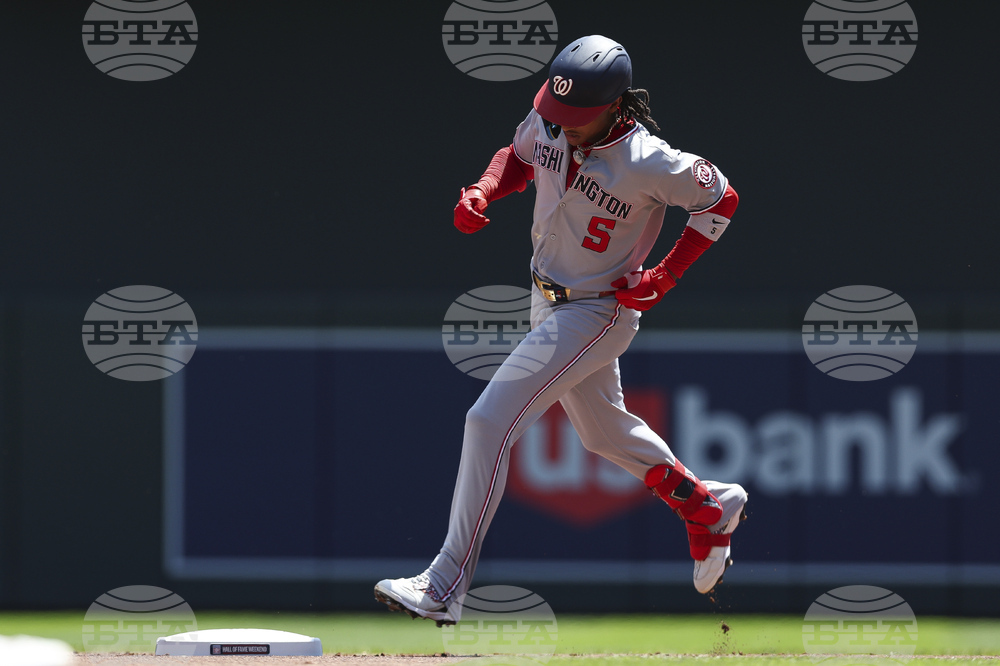 Nationals Twins Baseball
