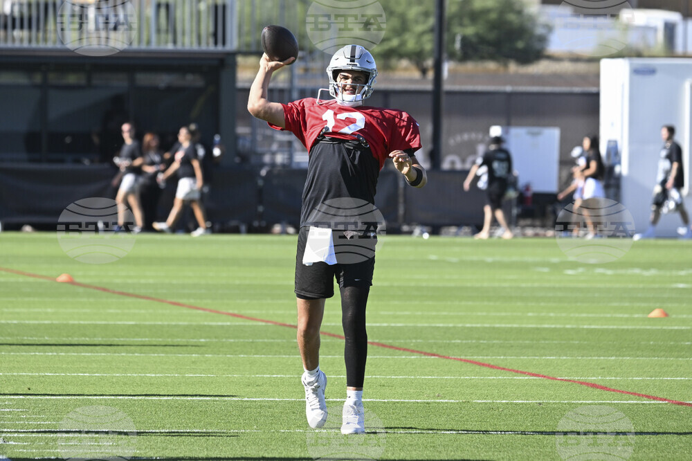 Raiders Camp Football