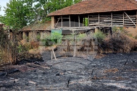 Село Дъбова махала - пожар