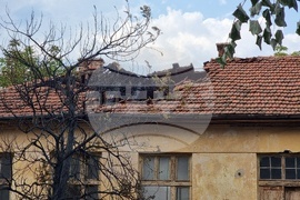 Село Дъбова махала - пожар