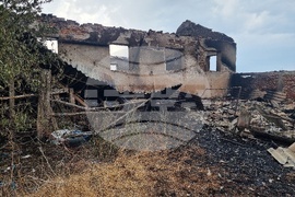 Село Дъбова махала - пожар