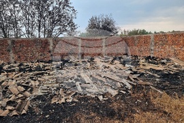 Село Дъбова махала - пожар