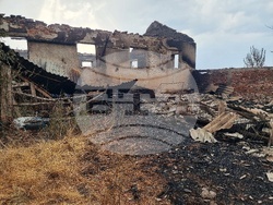 Село Дъбова махала - пожар