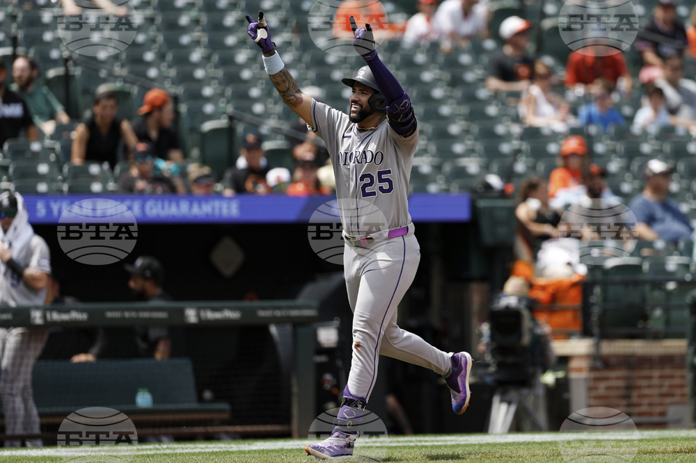 Rockies Orioles Baseball