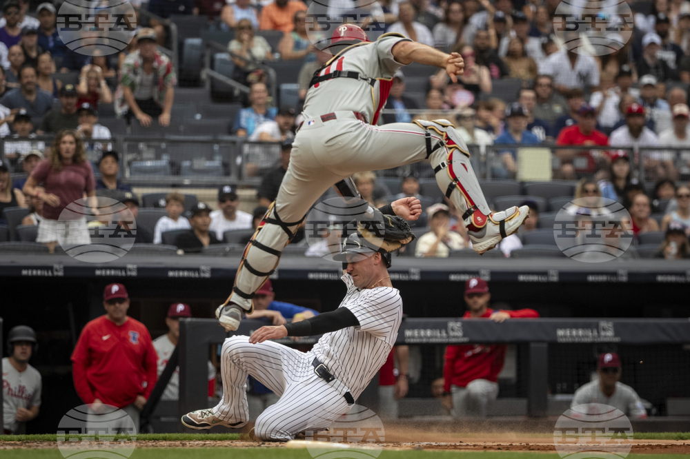 Phillies Yankees Baseball